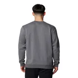 Buzo negro de cuello redondo, marca Columbia, modelo Meridian Creek Crew. Tiene logo de la marca bordado en el pecho.