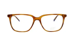 Armazón para lentes de receta Nazareno Corsini, modelo 121/54 col HO, de acetato color carey con forma rectangular.
