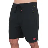 Bermuda de baño negra, marca Florence, modelo F1 Cordura Utility.