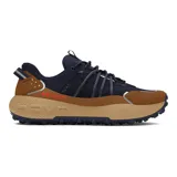 Championes de trekking Under Armour modelo Fat Tire Venture Pro, color marrón con detalles en beige. Inspirados en bicicletas Fat Tire, con suela de goma resistente y amortiguación UA HOVR.