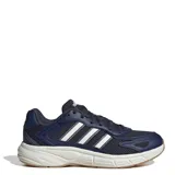 Championes Adidas Eclyptix 2000 M, color azul marino con detalles en blanco y suela color crema. Inspirados en el running de los años 2000, capellada de materiales sintéticos y textiles, mediasuela Cloudfoam y suela de goma.