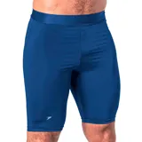 Calza corta de hombre color azul, ideal para training.