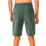 Bermuda Rip Curl Boardwalk Phase Nineteen color verde con textura.