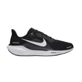 Championes de running Nike Air Zoom Pegasus 41, color negro con detalles en blanco.