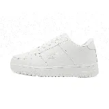 Championes urbanos Le Groupe, color blanco con detalles en gris.