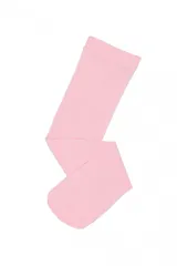 Collant liso color rosado, con 40 deniers, ideal para complementar looks.