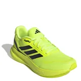 Championes de running color verde fluo con detalles en negro, diseñados para comodidad y rendimiento.