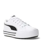 Championes de mujer, con diseño moderno en color blanco y negro, ligeros y ergonómicos, ideales para comodidad durante todo el día.