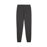 Pantalón de jogging negro Puma unisex, de corte regular, con cintura elástica ajustable con cordón, bolsillos laterales, puños acanalados y logo bordado.