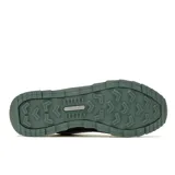 Championes Merrell Alpine 83 Sneaker Recraft, color gris con detalles en marrón y verde. Confeccionados en ante y textil reciclado, con forro de malla transpirable, plantilla de espuma EVA reciclada y suela de goma.