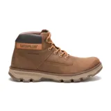 Bota de cuero color marrón, marca Caterpillar, modelo Situate WP. Cuenta con tecnología Waterproof, suela de goma con tecnología City Grip, forro de microfibra antimicrobial y plantilla de EVA.