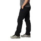 Pantalón largo negro convertible en short, con tecnología Omni-SHADE de protección solar FPU 50, bolsillos laterales y traseros.