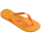Ojotas Havaianas Top unisex color amarillo.