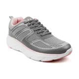 Zapatillas deportivas de color negro, con diseño ligero y tecnología de memory foam para mayor comodidad.