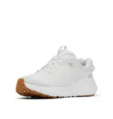 Zapatillas Columbia Terrastride CRZ para mujer, color blanco con suela marrón. Diseño urbano con tecnología para actividades al aire libre. Empeine de material mixto con detalles de ante, cordones tradicionales, mediasuela TECHLITE+™ y suela de caucho antimarcas Omni-GRIP™.