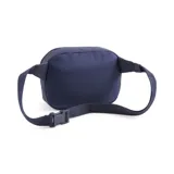 Riñonera Puma Phase Waist color azul marino con logo y nombre de la marca en blanco.
