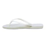 Chanclas blancas Tropical Brasil modelo Slim Basic.