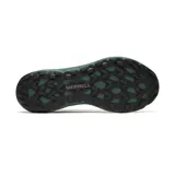 Championes de trail running Merrell Nova 4, color beige con detalles en negro, gris y verde.
