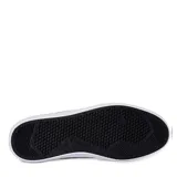 Championes Converse Net Star OX grises con logo lateral blanco y suela blanca.
