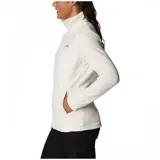 Campera polar Columbia Basin Trail III Full Zip para mujer, color azul marino. Con cierre frontal completo y bolsillos laterales con cierre.