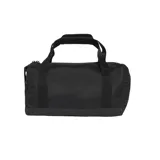 Bolso Adidas Linear Duffel XS, color negro con logo blanco. Cuenta con doble asa de mano y correa de hombro ajustable. Ideal para transportar ropa deportiva y accesorios.