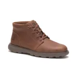 Bota de cuero color café, con cordones, tecnología NXT para control de olor, plantilla de espuma EVA, forro de malla de nylon y suela de goma.