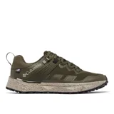 Zapatillas de senderismo Columbia Facet 75 Outdry, color negro con detalles en azul. Capellada de malla con superposiciones de TPU, tecnología OutDry™ impermeable y transpirable, sistema Navic Fit™ para mayor estabilidad, plantilla OrthoLite® Eco, entresuela TechLite™ Plush y suela Adapt Trax™ para tracción en terrenos secos o mojados.
