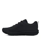 Championes Under Armour Charged Assert 10, color negro, ideales para running.