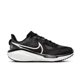 Zapatillas de running de mujer, color negro, con diseño ligero y suela ZoomX para mayor comodidad.