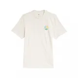 Remera blanca de algodón con logo Adidas Skateboarding Pinwheel Trifolio estampado en el pecho. Corte clásico y cuello redondo.