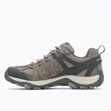 Championes de trekking Merrell Accentor 3 WP, color marrón con detalles en gris y suela de goma.