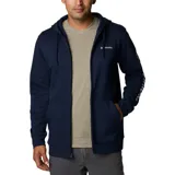 Buzo Columbia de hombre con capucha y cierre completo. Confeccionado en suave mezcla de algodón. Logotipos en el pecho y la manga.