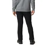 Pantalón de senderismo negro con forro termorreflectante Omni-Heat™, tejido elástico en 2 direcciones, repelencia avanzada Omni-Shield™, cinturón extraíble integrado, bolsillos para las manos, bolsillo de seguridad con cremallera, cremalleras en las piernas para una apertura extendida, abertura de pierna reforzada y cinchas en el dobladillo de las piernas.