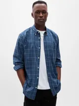 Tonal Blue Plaid