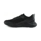 Zapatillas deportivas azules de hombre con capellada de malla y detalles en material sintético. Suela blanca con diseño texturizado.