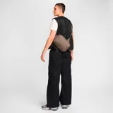 Bolso bandolera Nike Aura color chocolate con logo blanco estampado.
