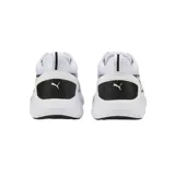 Championes Puma All Day Active de hombre, color negro con detalles en blanco y rojo.