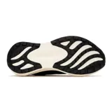 Zapatillas de running Merrell Morphlite para mujer, color negro con detalles en gris y suela blanca.