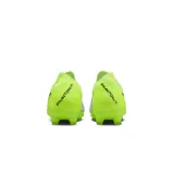 Championes de fútbol Nike Phantom GX II Pro FG, color celeste con detalles en blanco. Diseñados para césped firme, con parte superior texturizada y ajuste ceñido.