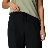 Pantalón negro de corte ancho, con cintura elástica y cordón ajustable. Cuenta con tecnología Omni-Shield™ Release, que repele el agua y las manchas. Tiene un bolsillo con cierre de velcro, aberturas laterales con broches a presión y aberturas reforzadas en los tobillos.