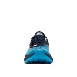 Championes de trail running Montrail Trinity FKT, color azul con detalles en celeste y negro.