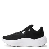 Championes deportivos Puma Softride Pro, color negro con detalles en rosa y suela blanca.