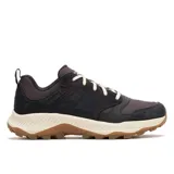 Zapatillas urbanas Merrell Tempo Sol, color negro con detalles en gris y suela color caramelo. Capellada de gamuza y malla transpirable, con cierre de cordones.
