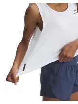 Short deportivo Under Armour Vanish 2in1 para mujer, color azul marino.