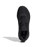 Championes Adidas Galaxy 7 negros, ideales para running y carreras de corta distancia. Confeccionados en material textil, con sujeción óptima y mediasuela Cloudfoam para amortiguación superior. Suela de goma TPU para agarre firme.