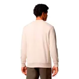 Buzo negro de cuello redondo con logo de Columbia estampado en el pecho. Puños y dobladillo acanalados.