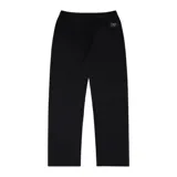 Pantalón chino negro de corte recto.