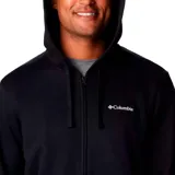 Buzo Columbia de hombre con capucha y cierre completo. Confeccionado en suave mezcla de algodón. Logotipos en el pecho y la manga.