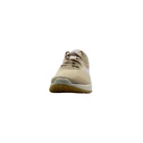 Zapatillas deportivas Nike Revolution 6 Next Nature color beige con logo blanco.