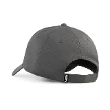 Gorra Puma ESS Metal Cat BB color gris con logo metálico de Puma en el lateral.